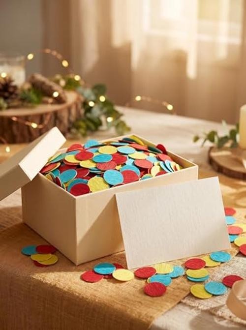 Carnival Circus Table Confetti Red/Yellow/Blue 1 Inch