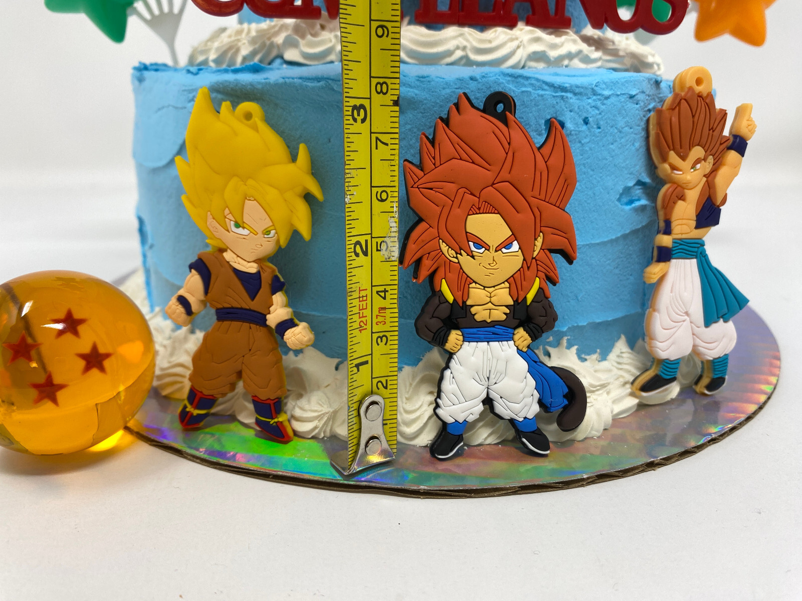 Dragon Ball Z ~ Cake Topper Set ~ BRAND NEW ~ Vegeta, Gohan, and