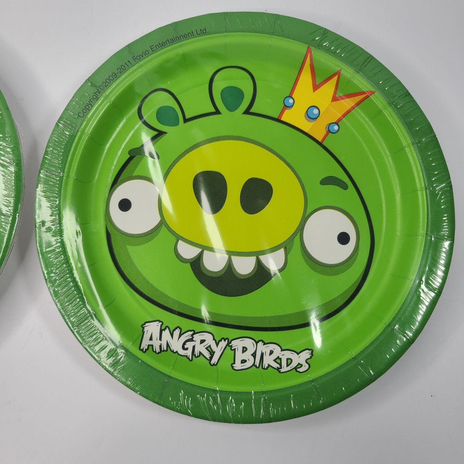Angry Birds Green Pigs Space Paper Plates 7″ & Napkin Party Birthday Decoration