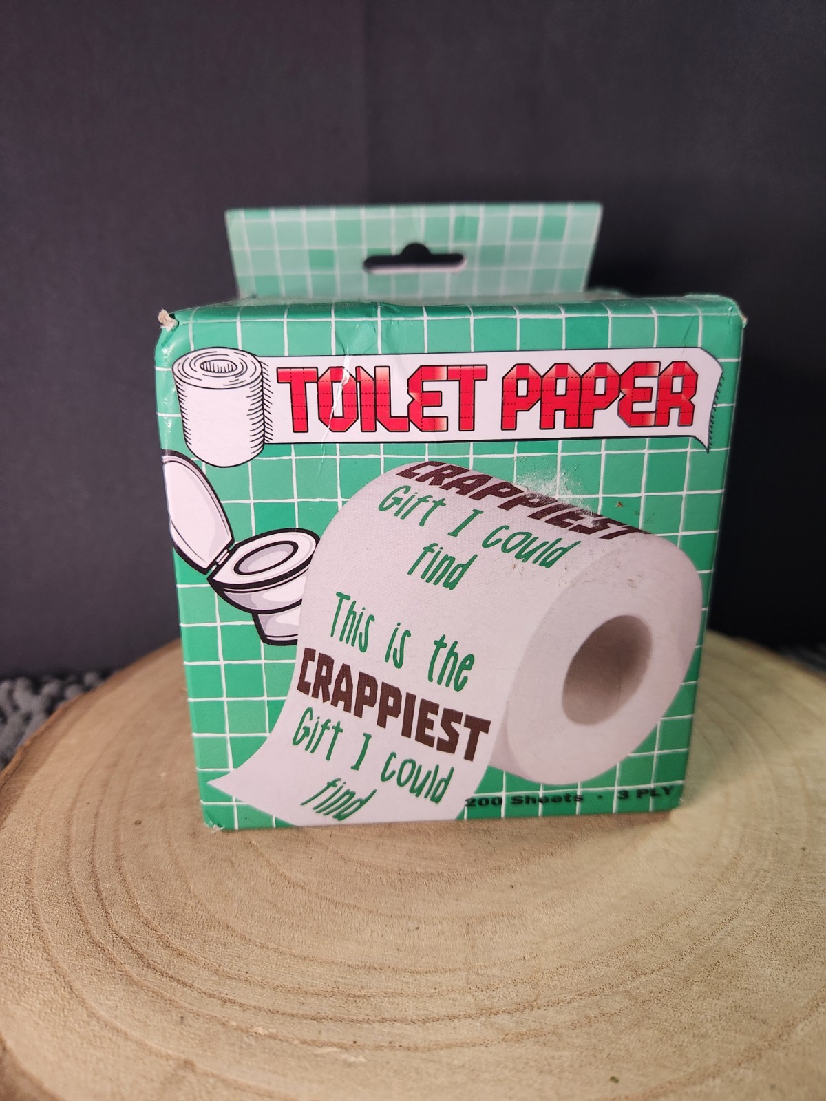 “Crappiest Gift I Could Find” Toilet Paper Bathroom Gags, Pranks, Office Gift
