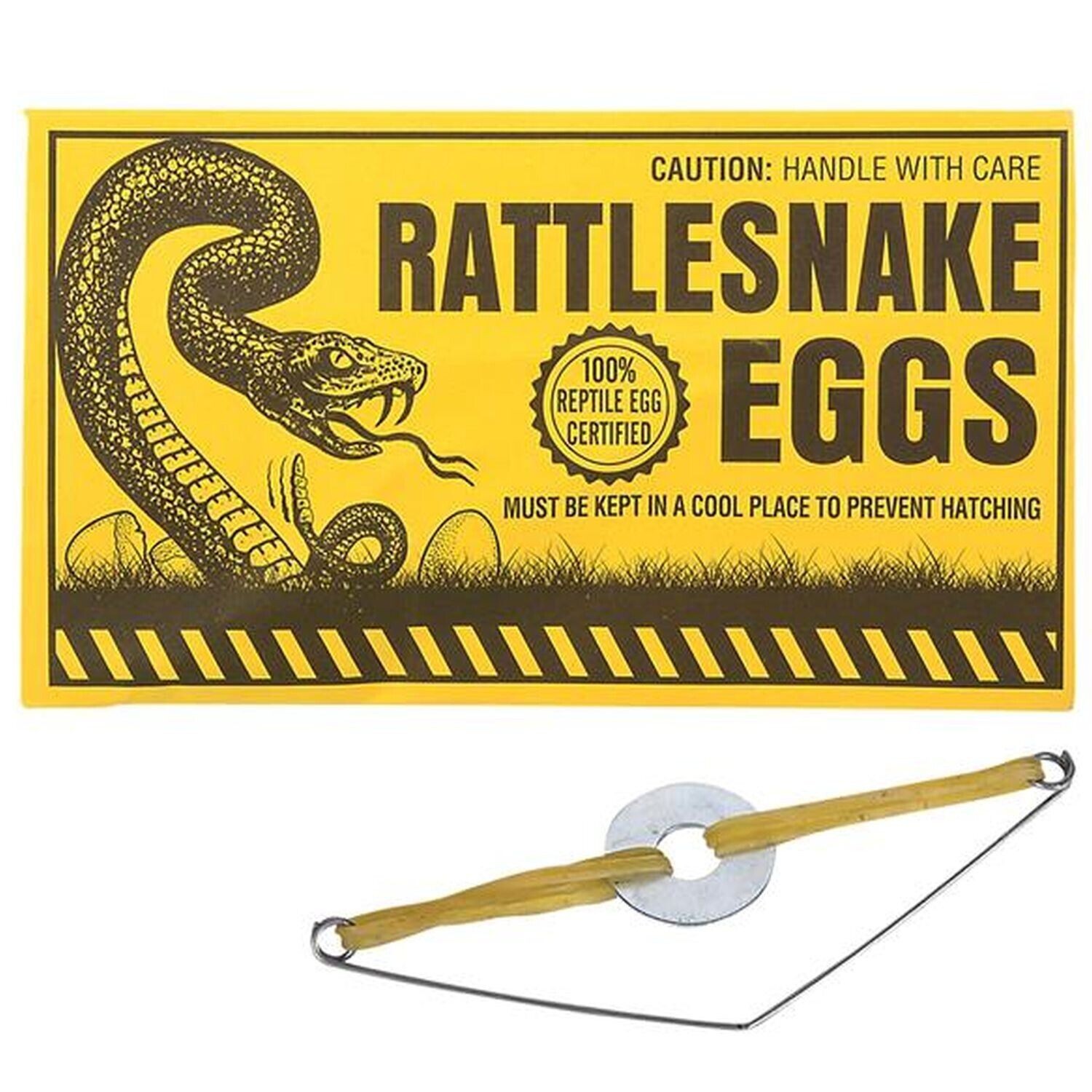 10 Rattlesnake Egg Envelopes – Classic Gag Prank Joke Toy Noise Maker FUNNY!