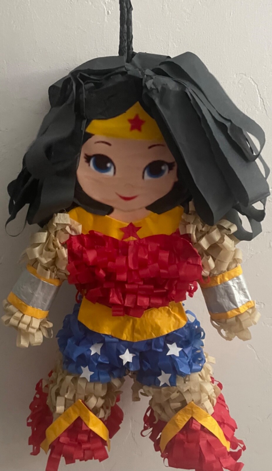 Wonder Woman Pinata 20” x 12” x 6”