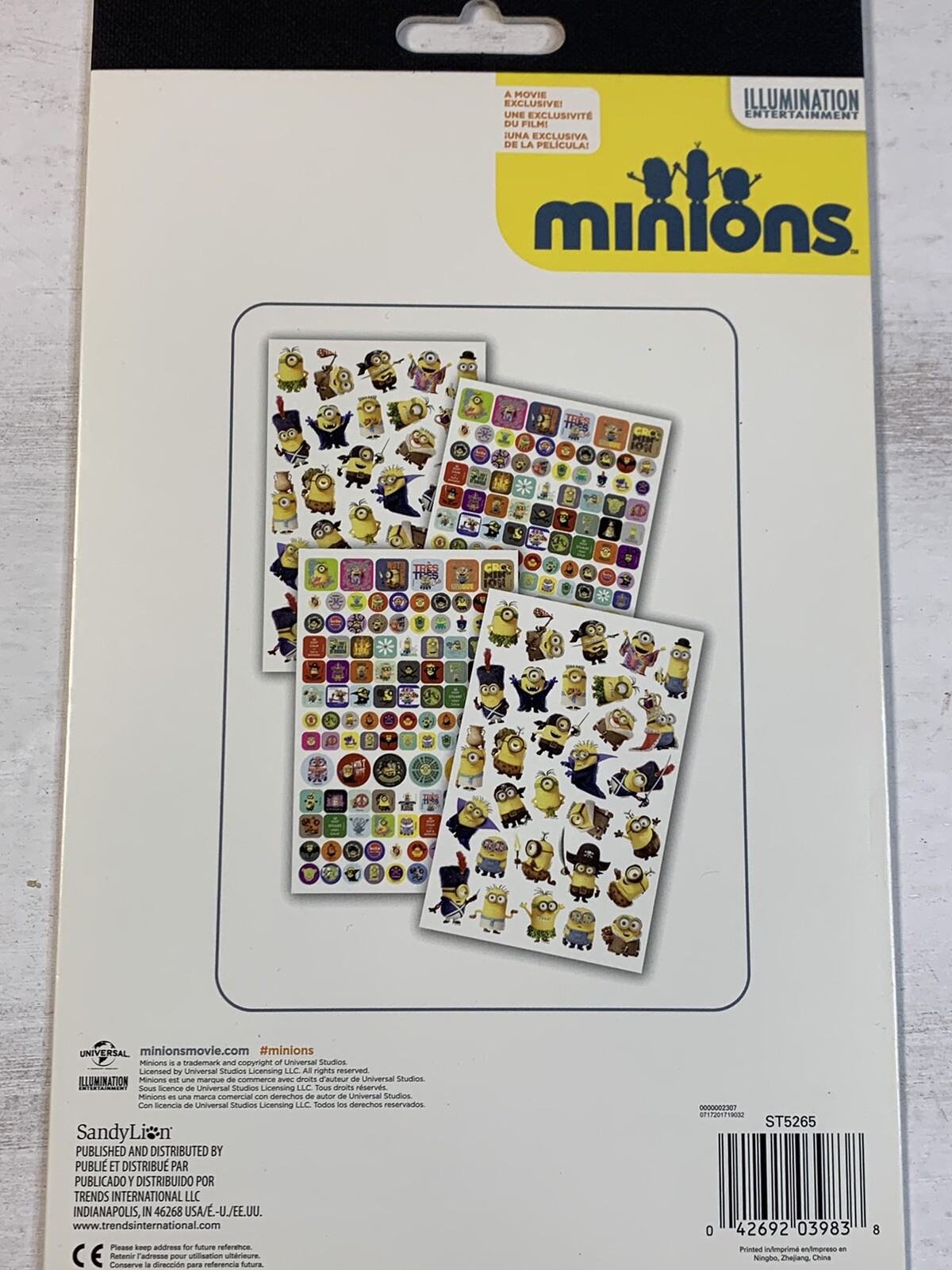 DESPICABLE ME MINIONS Party Favors! Loot Bags, Goggles, Stickers, Tattoos NEW