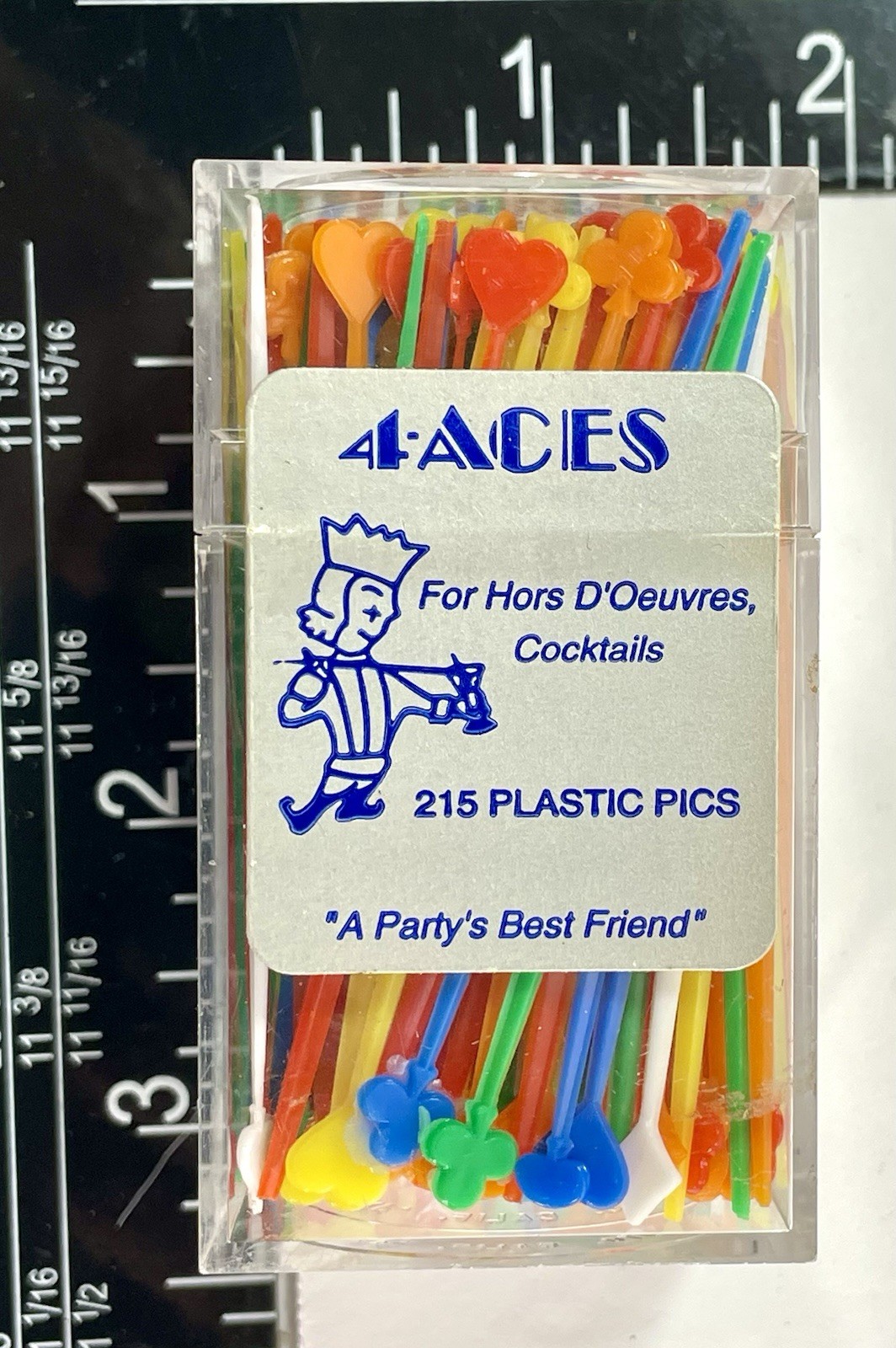 Vintage Plastic Party Pics 4-Aces Cocktails & Hor D’ Oeuvres NEW Los Angeles, CA