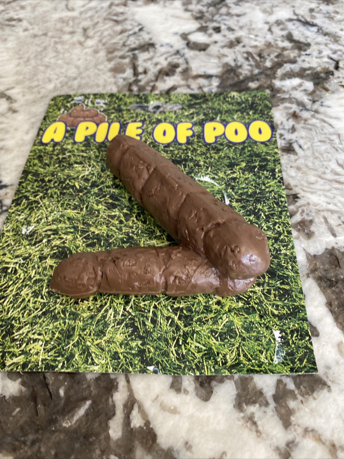 Fake Pile Dog Lucy Poop Doggie Poo Realistic Doggy Doo Doo Prank Joke Gag Crap