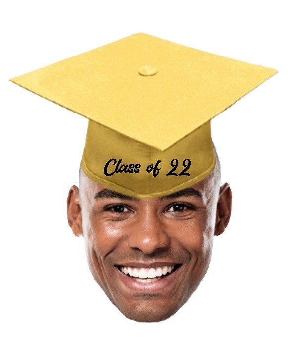Personalized Custom Face Graduation Party Confetti (100)