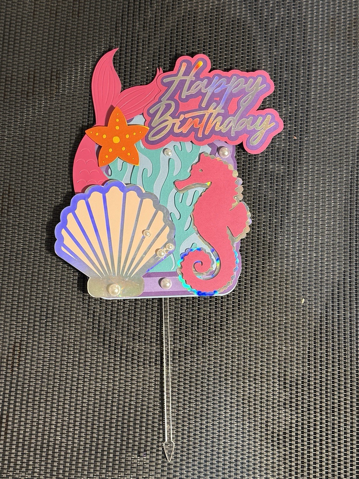 Personalized 3D Cake Topper – Custom Name and Age | Birthday Cake Topper, Sign