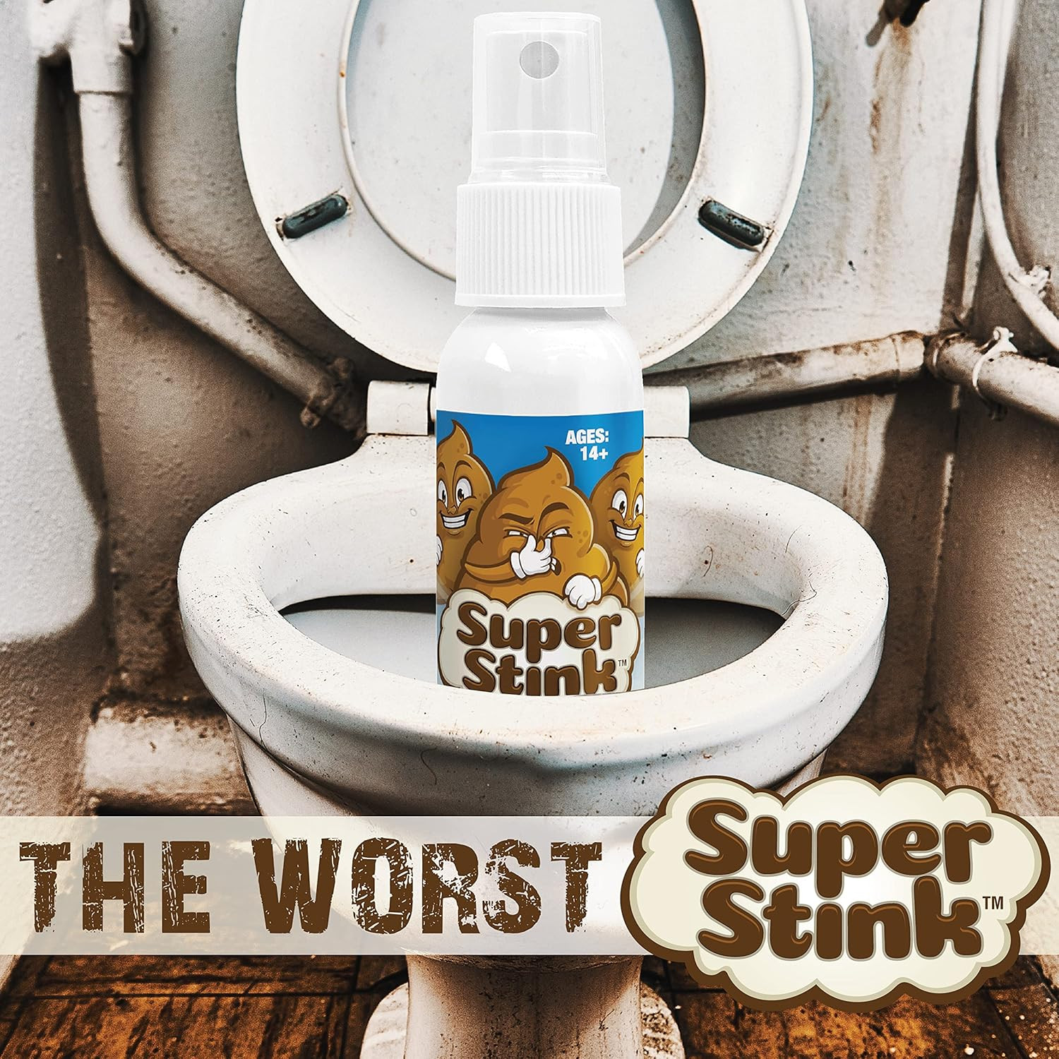 SUPER STINK (30Ml) – Fart Spray – ‘Insanely Strong’ Extra Potent Stink – Fake Po