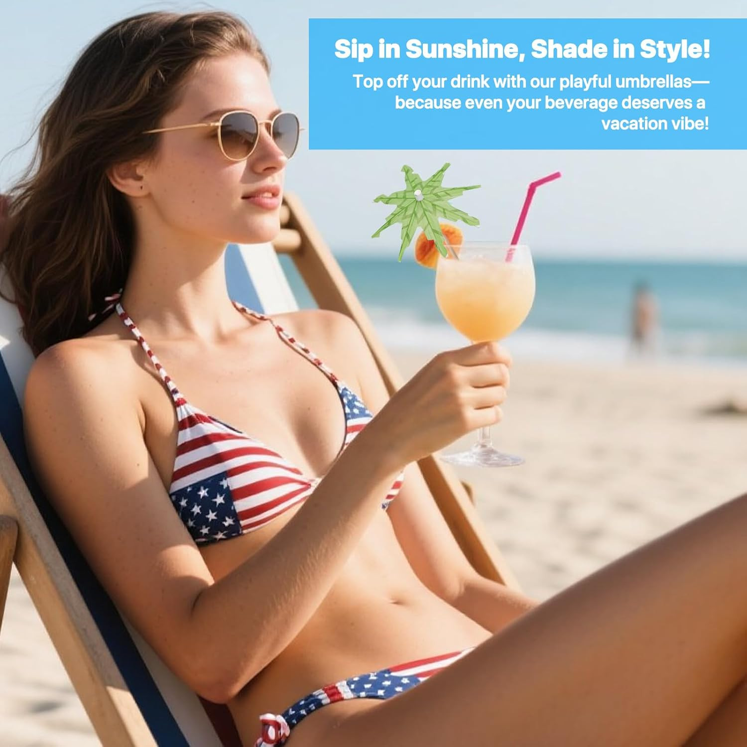 【150 PCS – 3 Styles】Cocktail Umbrellas Picks, Mini Drink Umbrella Toothpicks for