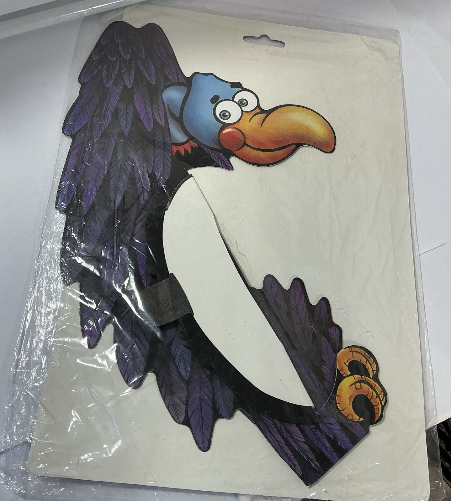 Vulture Art Tissue Decoration Halloween Hanging 17″ New! Beistle No. 55767