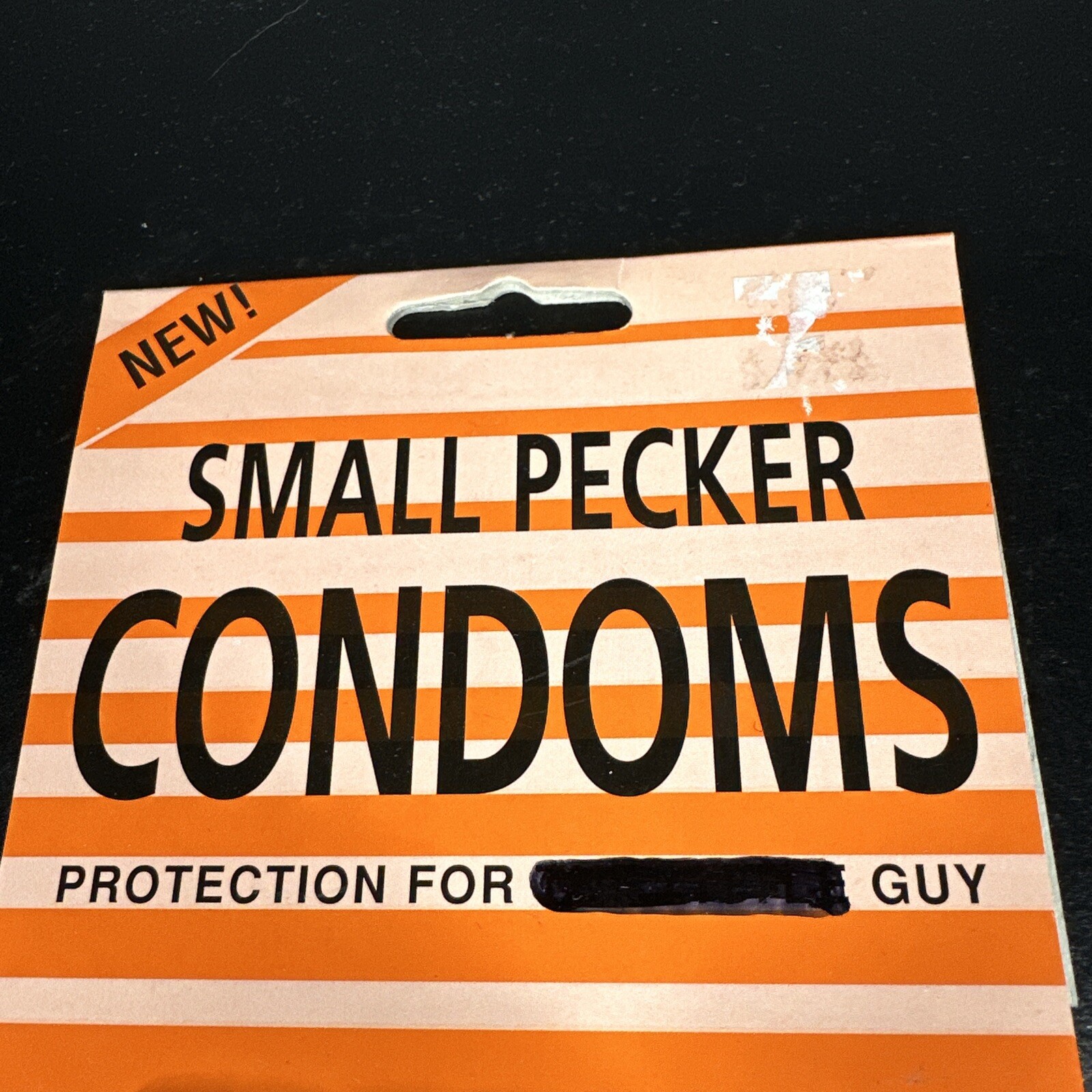 Vintage Small Pecker Condoms Forum Novelties, Inc Gag Gift 1991