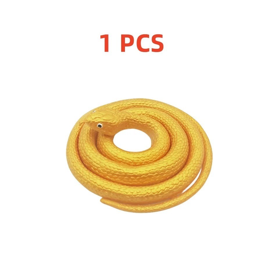 fake realistic snake rubber