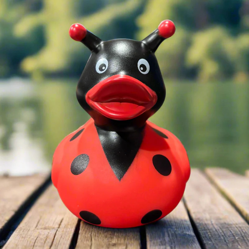 Ladybug Rubber Duck Ducking Jeeps Cruise Ducks – Fast US Shipping