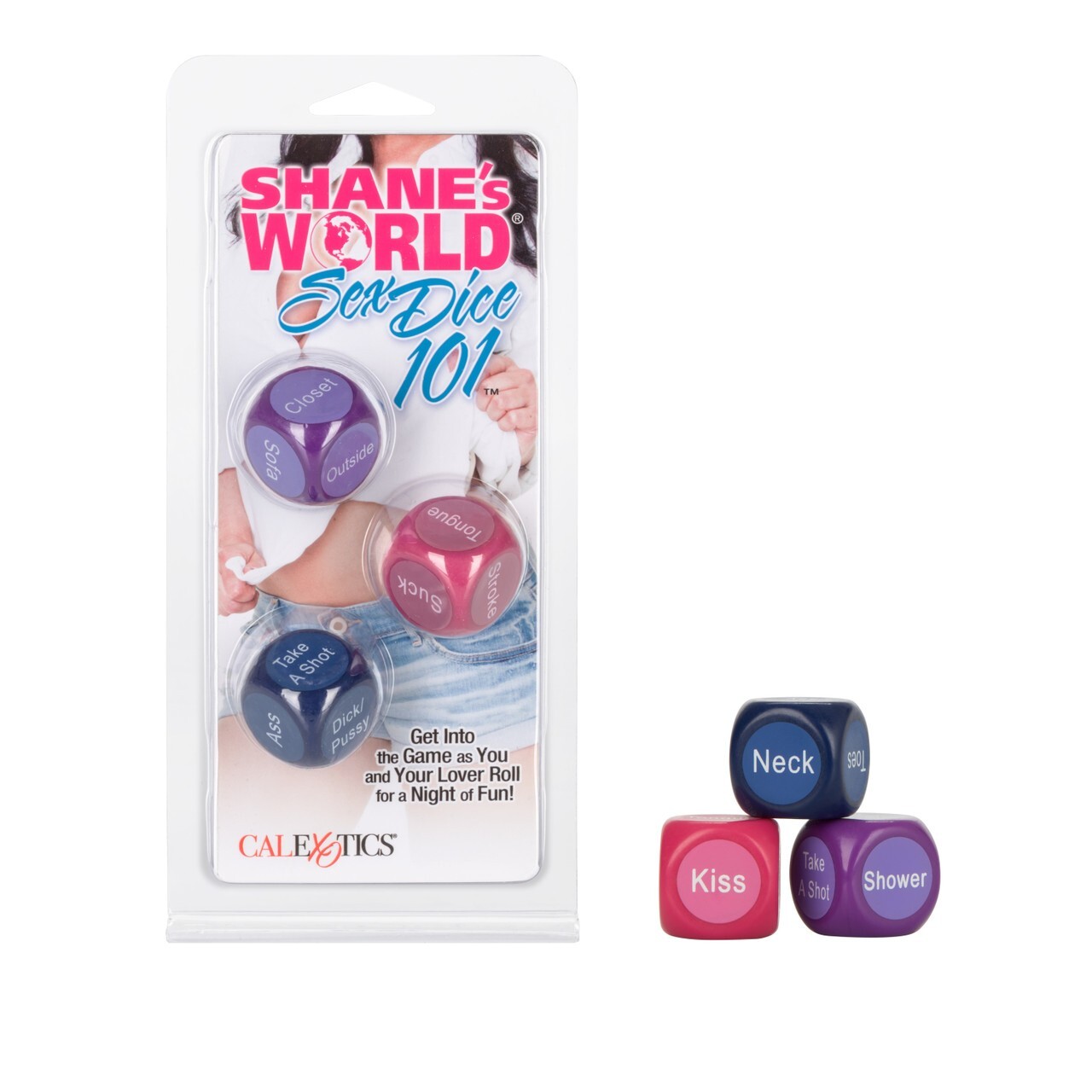 California Exotic Novelties Calexotics Shanes World Sex Dice 101, New