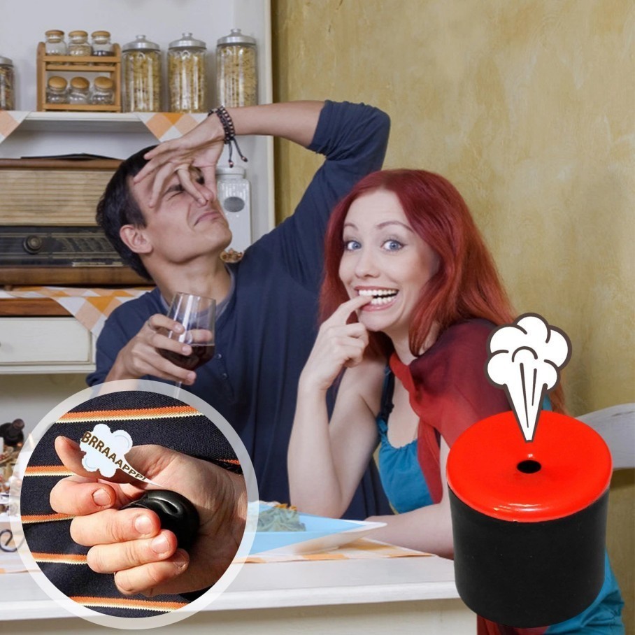 2P Novelty Squeeze Pooter Fart Machine Funny Prank Farting Noise Maker Joke-%%