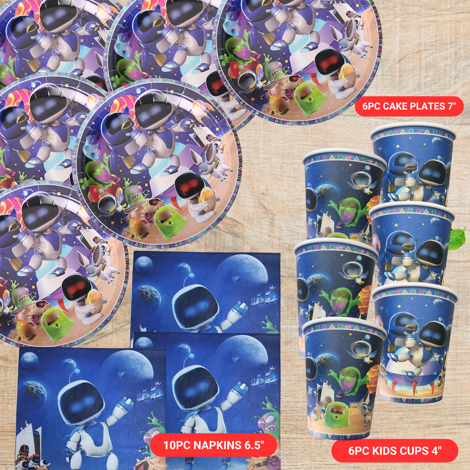 ASTRABOXZ TABLEWARE PARTY SUPPLIES BIRTHDAY DECORATION SUPPLIES