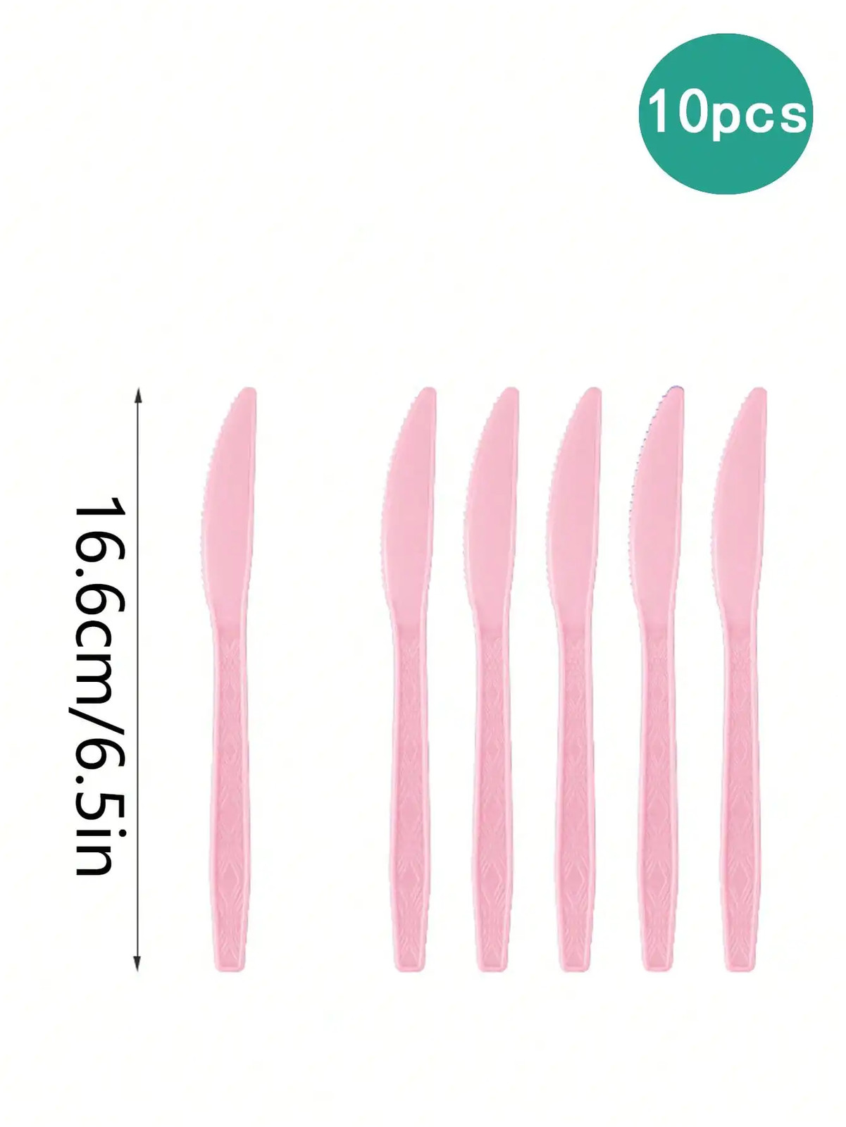 New Solid Color Party Set Light Pink Disposable Tableware Paper Cup Paper Plate