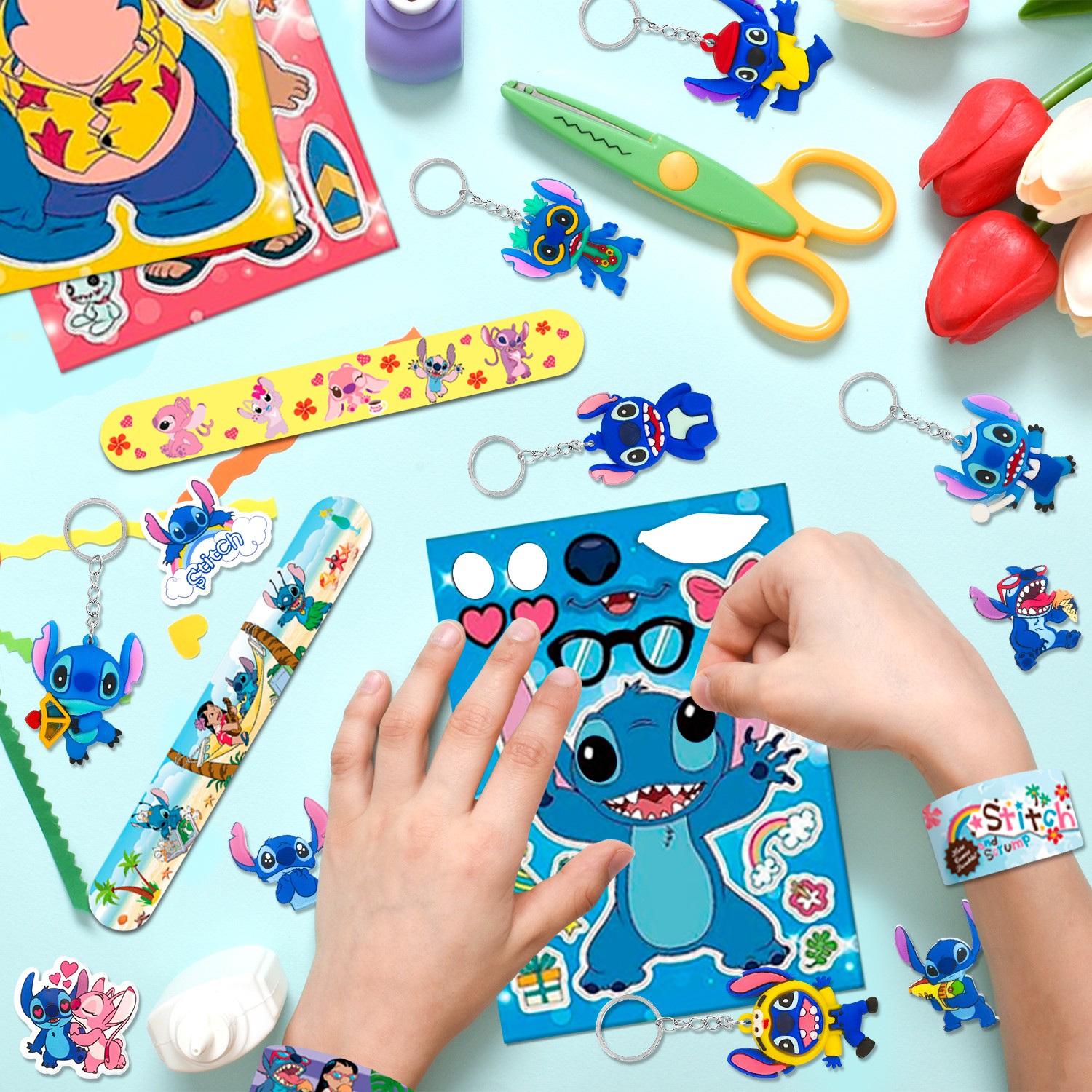 Lilo & Stitch Party Bag Fillers 110 Pcs Stitch Party Favors Gift Bags Supplies