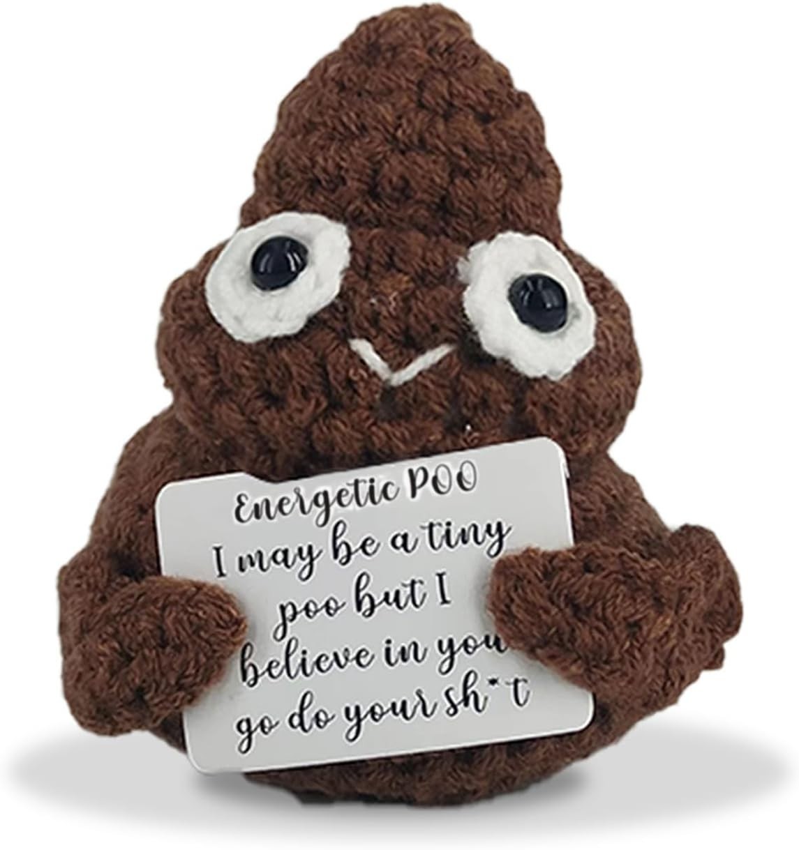 White Elephant Gifts Positive Mini Poop Cute and Funny Gag Gifts Suitable for…