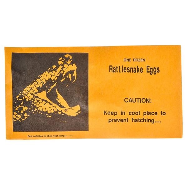 1 Rattlesnake Eggs Prank Envelope – Magic Joke Trick Gag Gift Fun