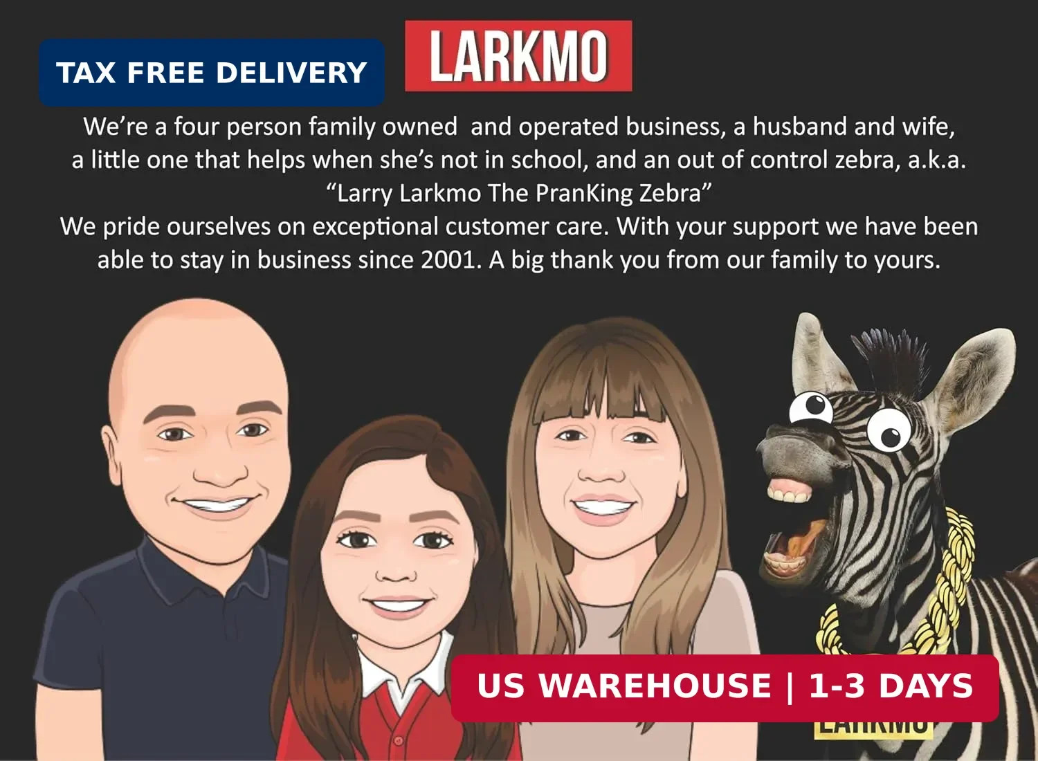 Larkmo Prank Gag Practical Joke Kit Bundle – Fake Lottery Tickets, Parking Viola