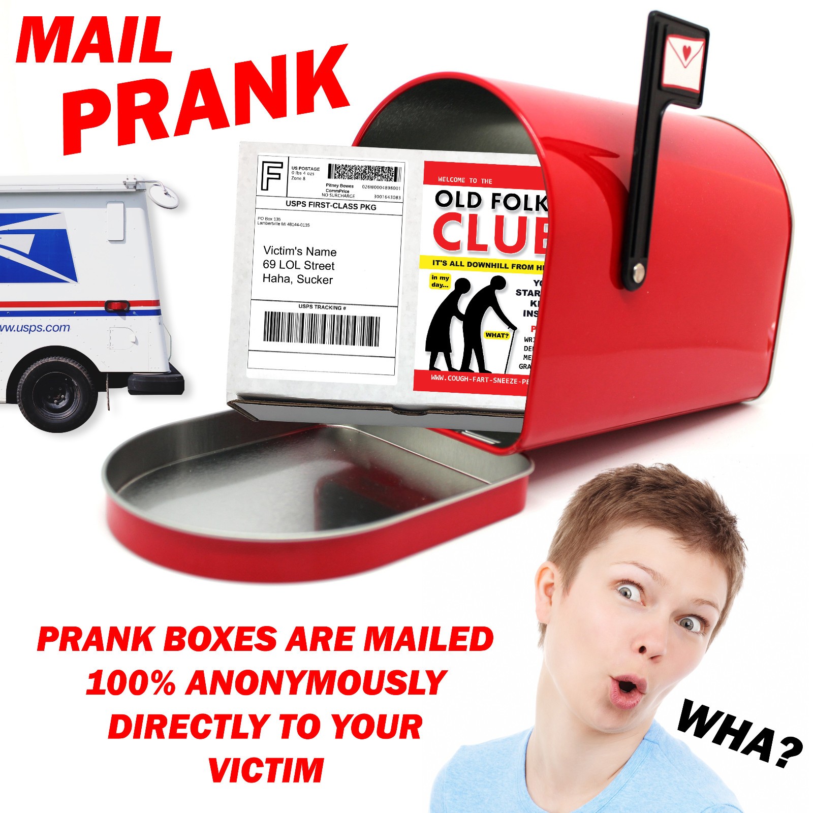 Old Folks Club Diaper Prank Mailed Directly to Friends to Embarrass Them!