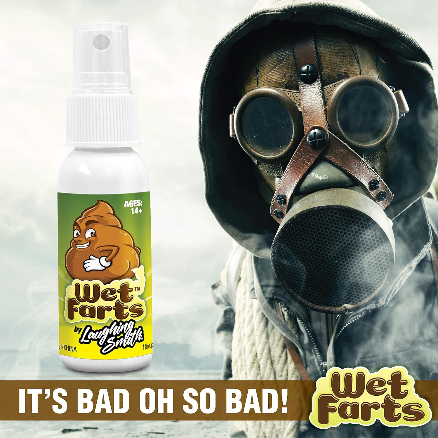 Wet Farts Potent Stink Spray Extra Strong Stink Hilarious Gag Gifts & Pranks fo