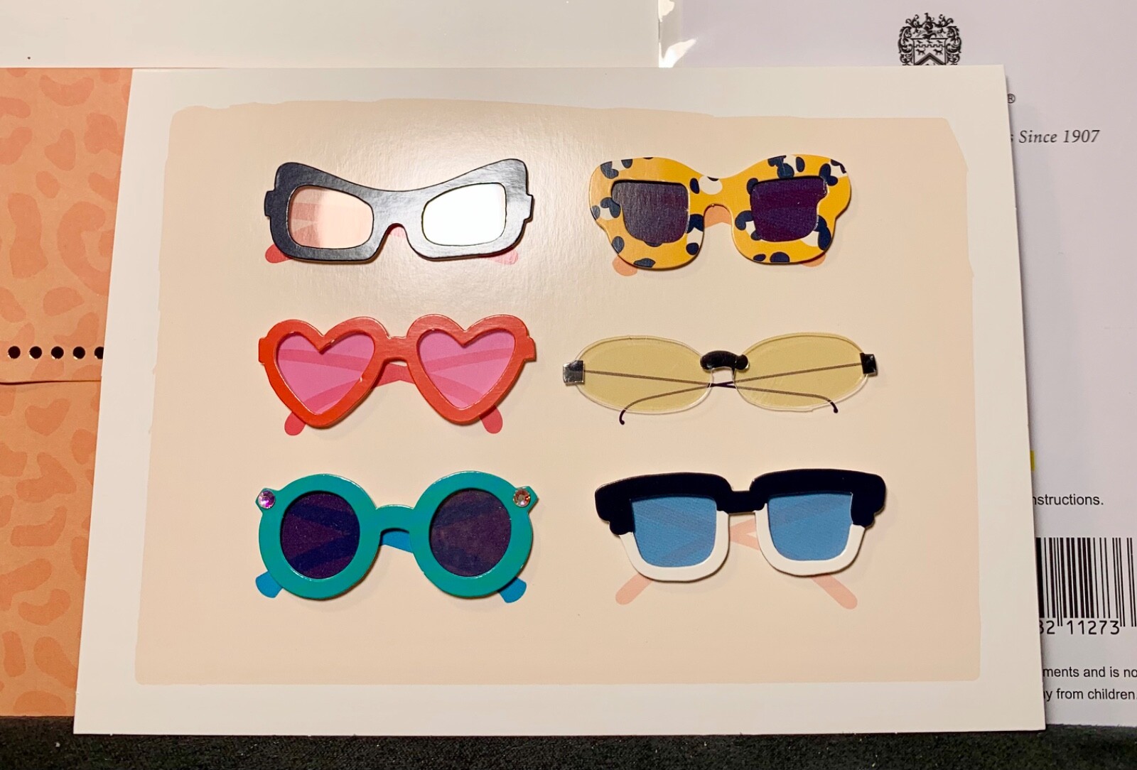 Thinking of You Multi-purpose Card Stylish Summer Sunglasses Designer Burgoyne