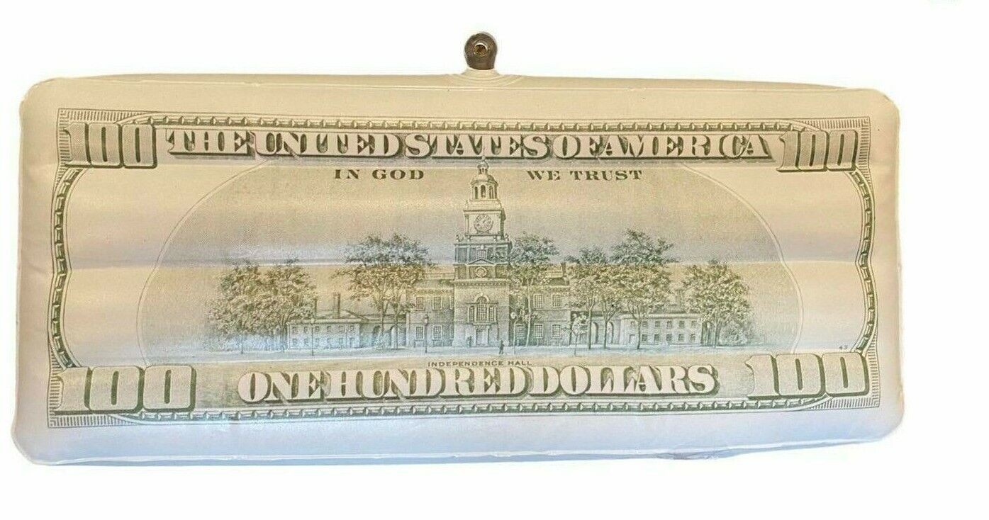 10 Giant Party Inflatable $100 Hundred Dollar Money Bills – Gag Joke Fun Toys