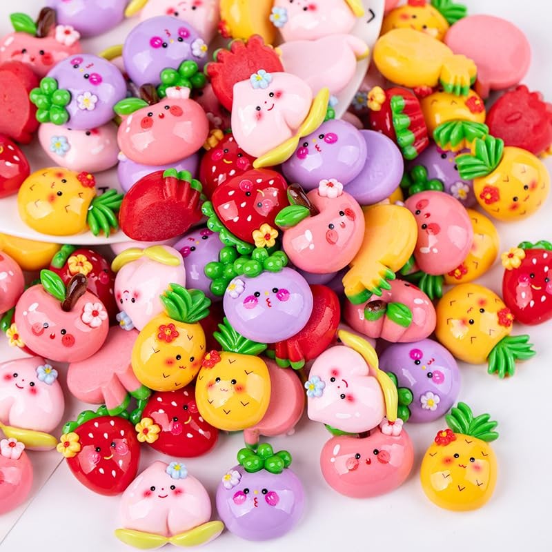 10Pcs 3D Cute Shiny Fridge Magnets – Five Creative Fruit Appearances?Stylish Mag