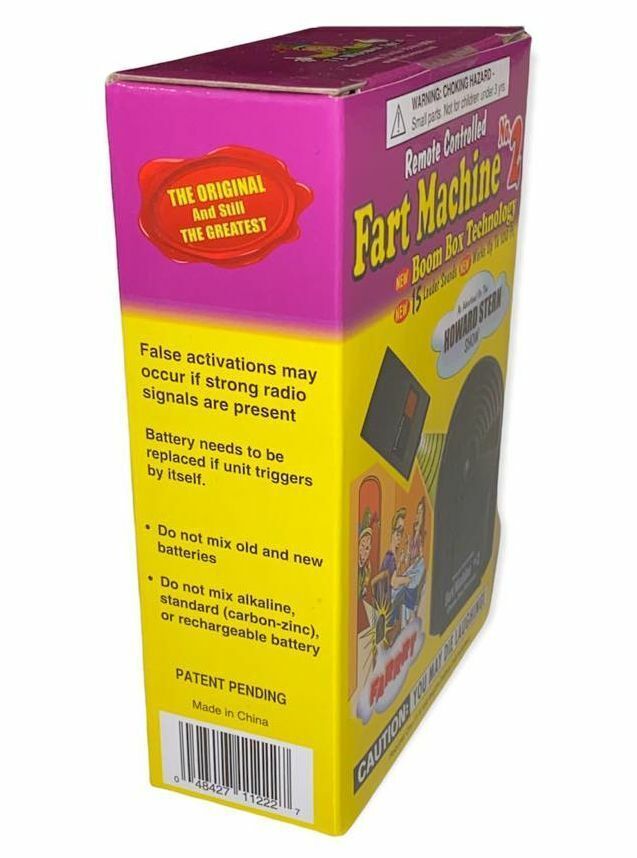Fart Machine No. 2 – Wireless Remote Controlled ~ 2025 Newest Improved Model