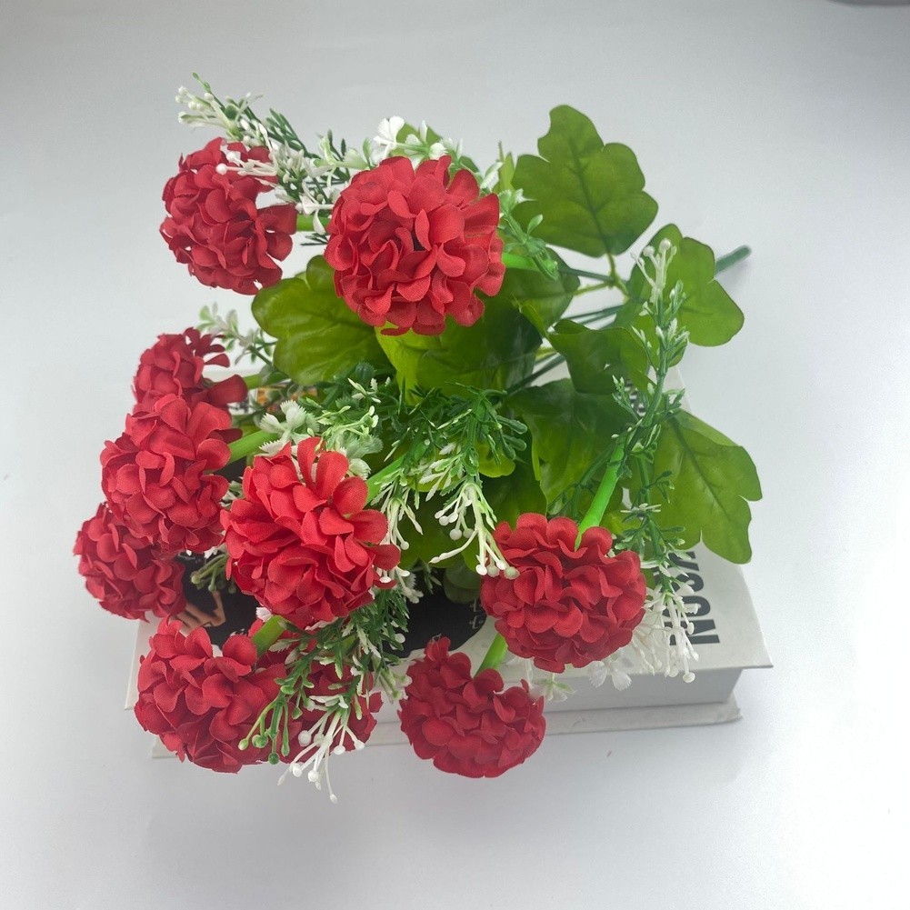 45cm Artificial Chrysanthemum Bouquet Silk Flowers for Contemporary Decor