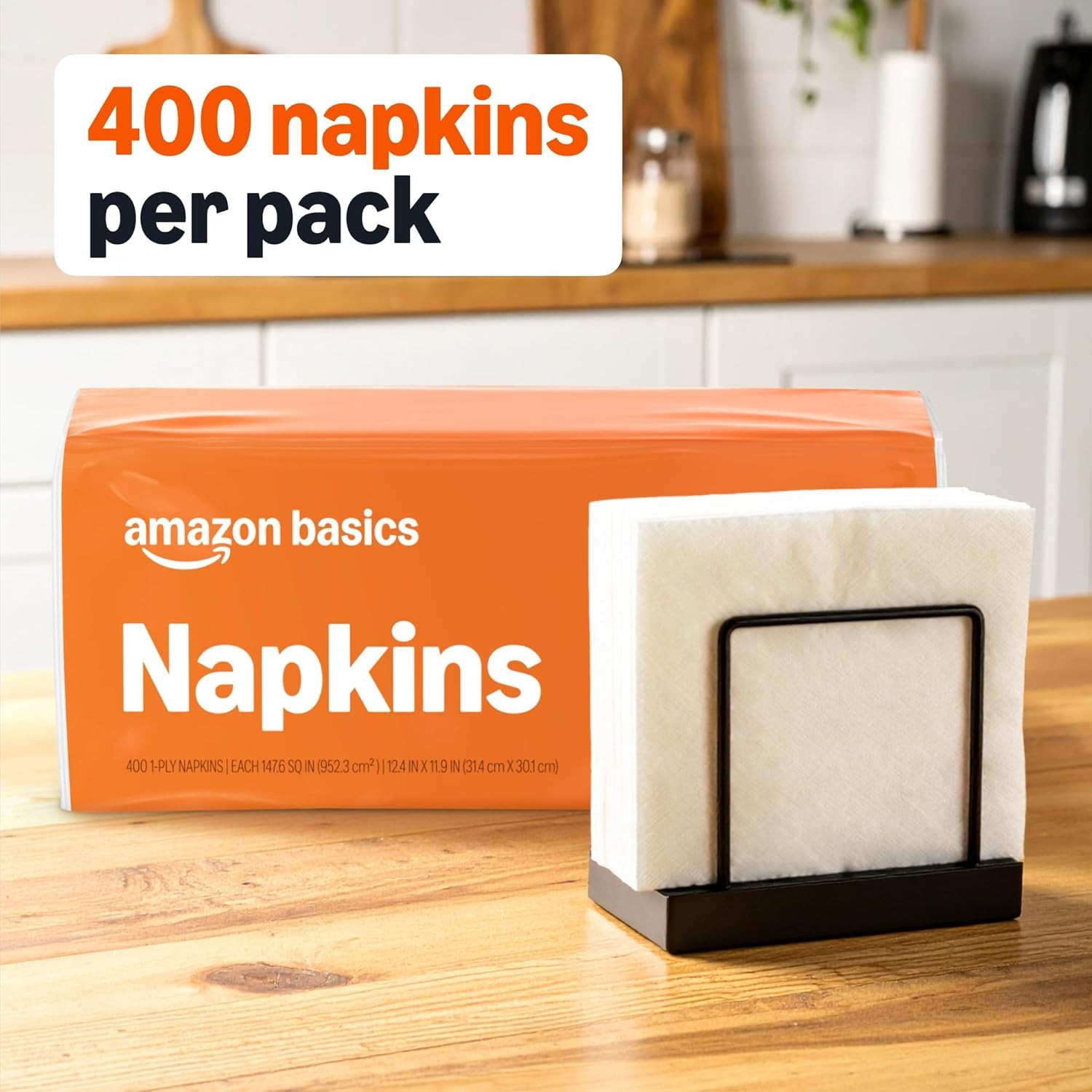 400 Count Everyday Paper Napkins Bulk Set Napkins for Parties