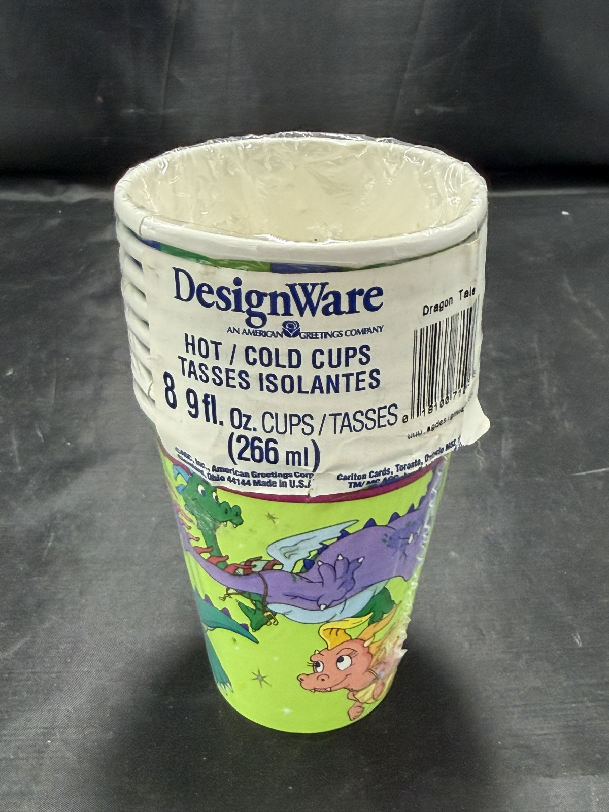 NEW Dragon Tales DesignWare Vintage 2001 AGC Birthday Party Supplies PBS Kids