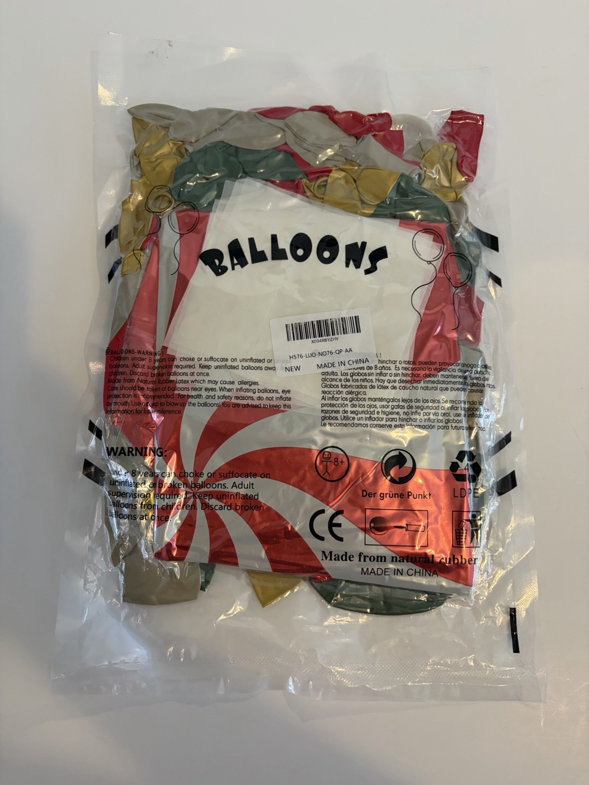 BULK SET OF PARTY BALLOONS