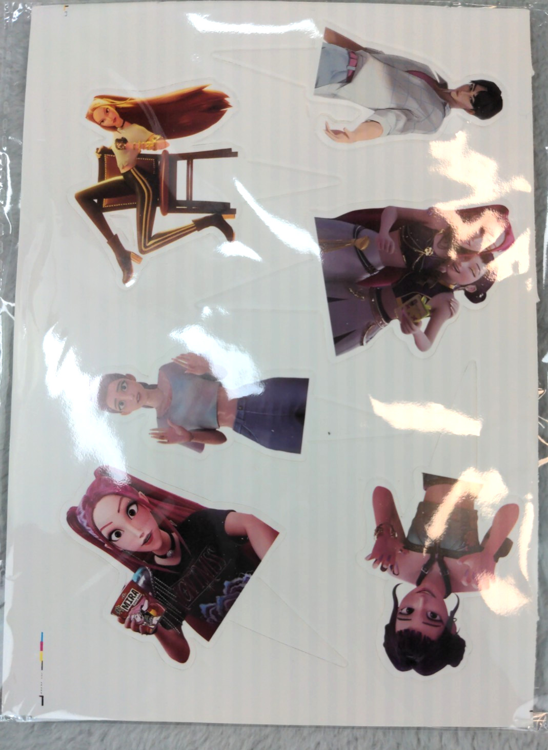 New Kpop Demon Hunters Birthday Decorations Party Supplies Set Sealed