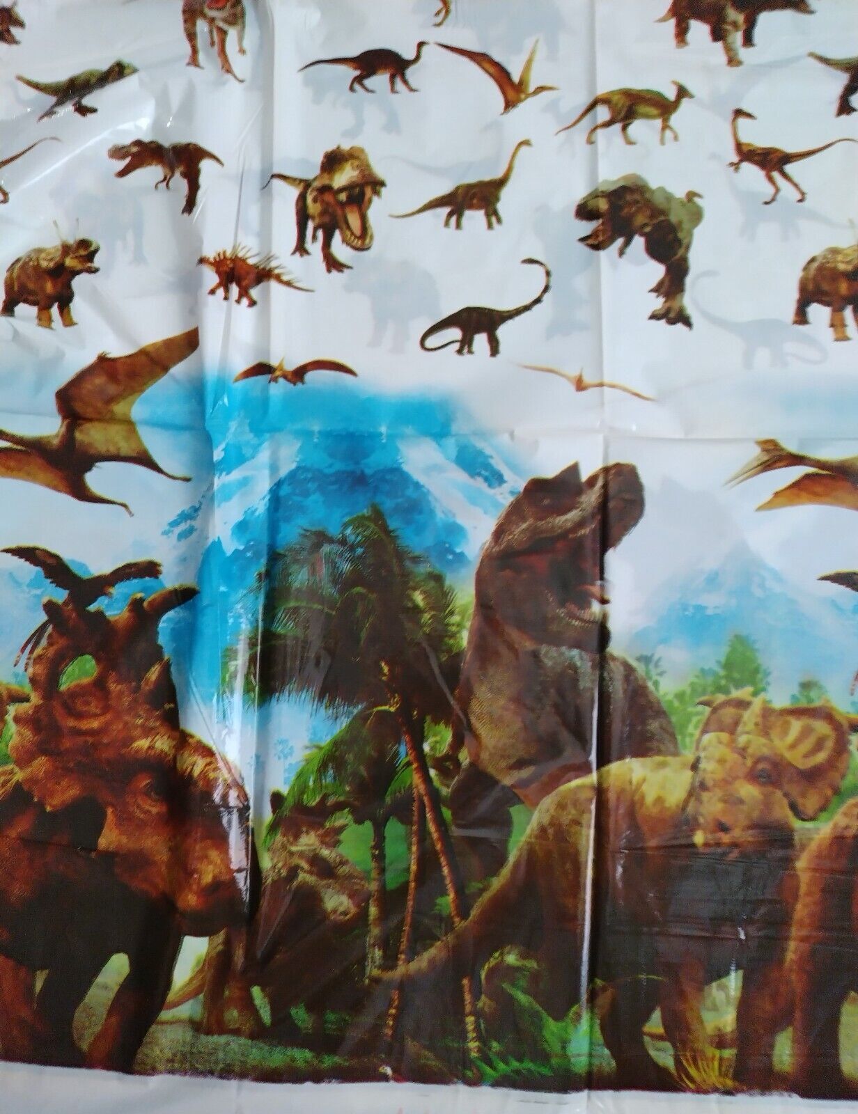 Dinosaurs Table Cover Decoration Unisex Adult Kids Tablecloth Birthday Party