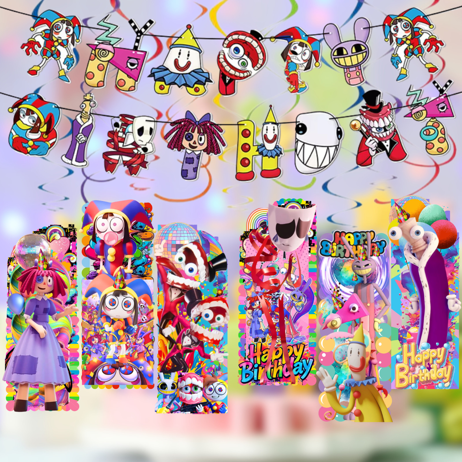 Amazing Circus Tablewave Party Supplies happy birthday centerpiece decoration