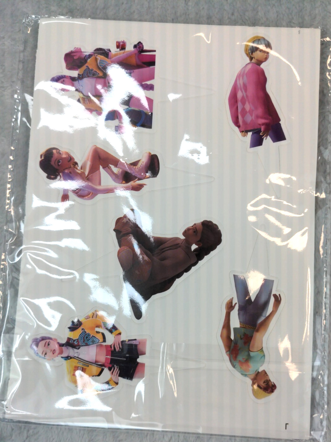 New Kpop Demon Hunters Birthday Decorations Party Supplies Set Sealed