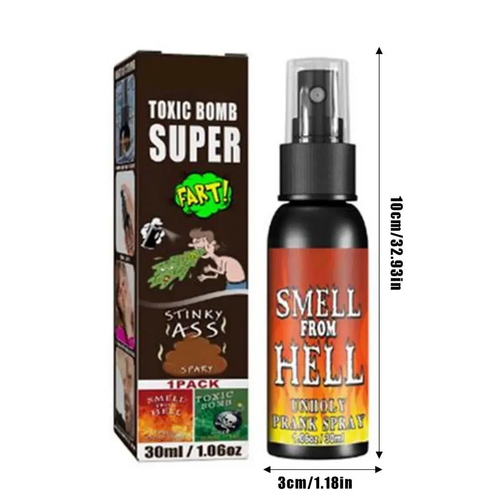 Liquid Fart Spray Stink Bomb Smelly Stinky Ass Toxic Bomb Crap Gag Prank Joke