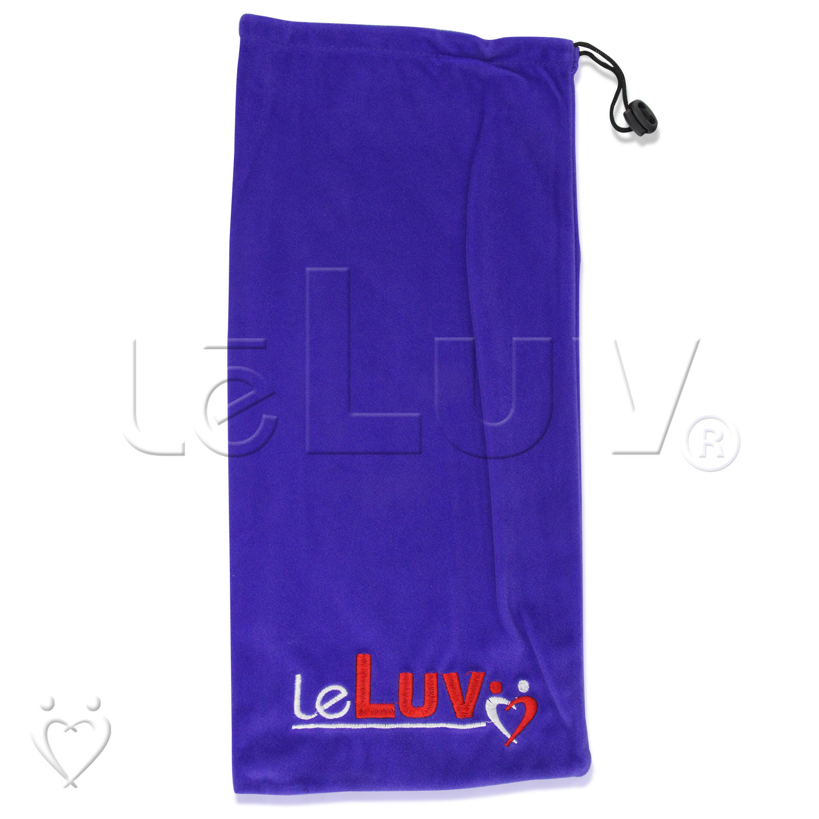 LeLuv Storage Gift Bags Rectangular Single Layer Royal Blue Polyester