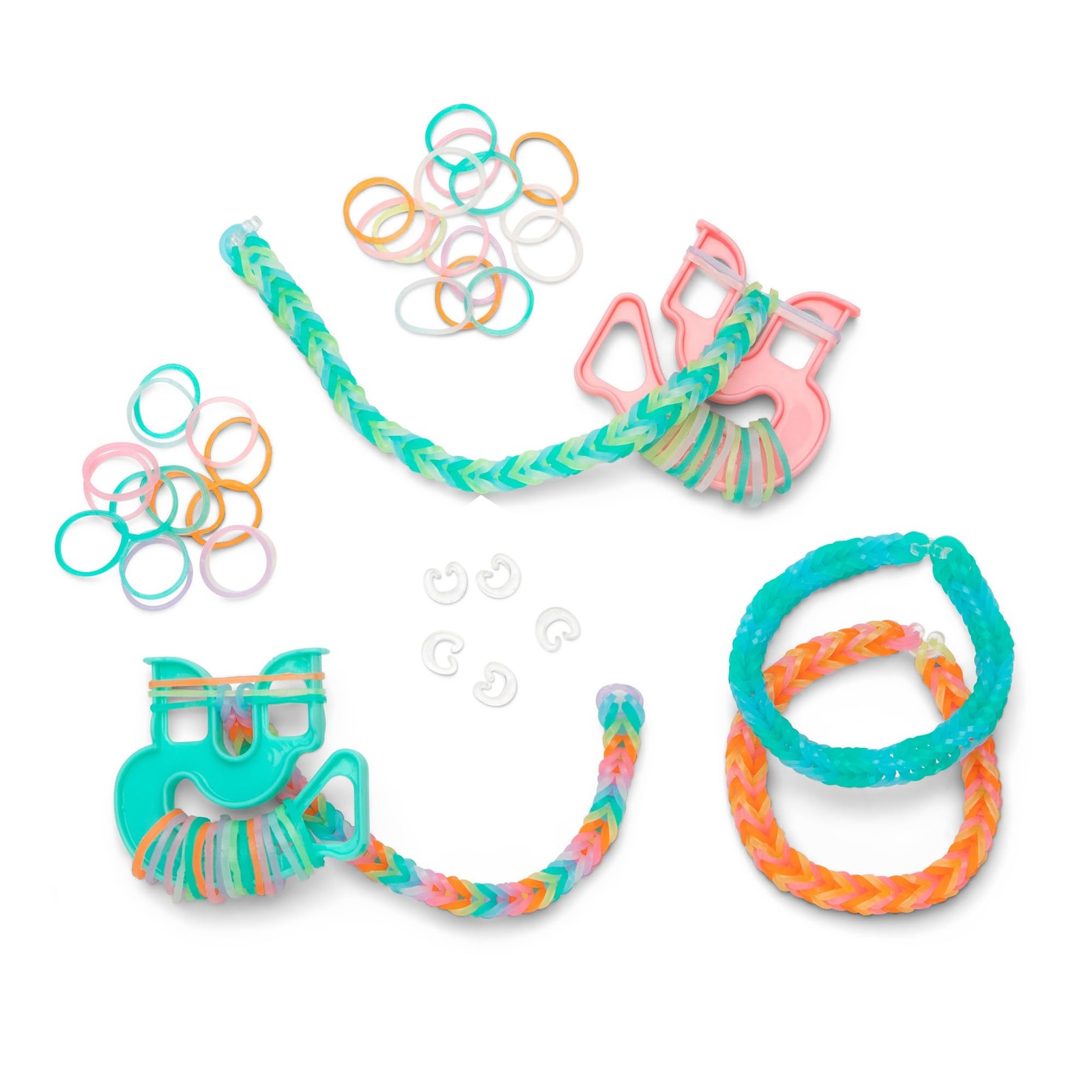 Rainbow Loom: Treasure Box – Glow-in-The-Dark Edition – DIY Standard, multi