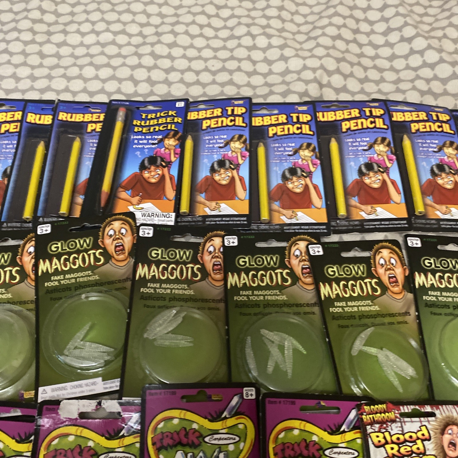 Lot Of Assorted Joke Gag Prank Toys New And Used Forum Novelties