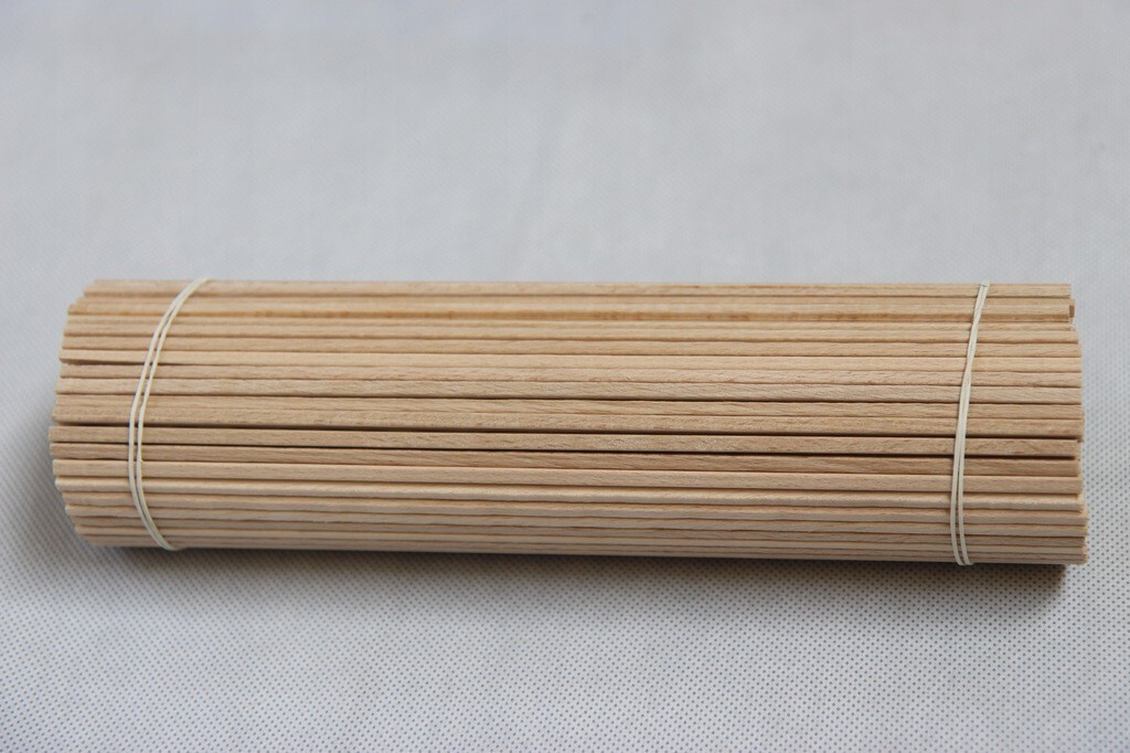 Cotton Candy High-Quality BEECH WOOD Square Sticks 11 inch/27cm 200 pcs
