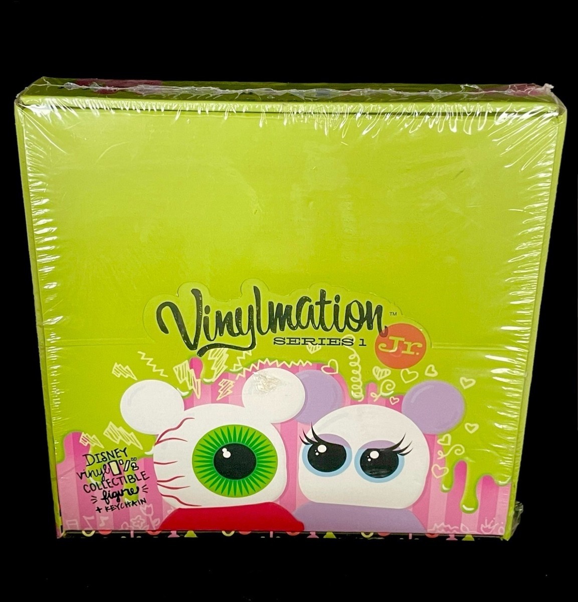 NEW CASE/Tray 36 Disney Park Party Favors Mickey Series #1 Figure Toy + Keychain