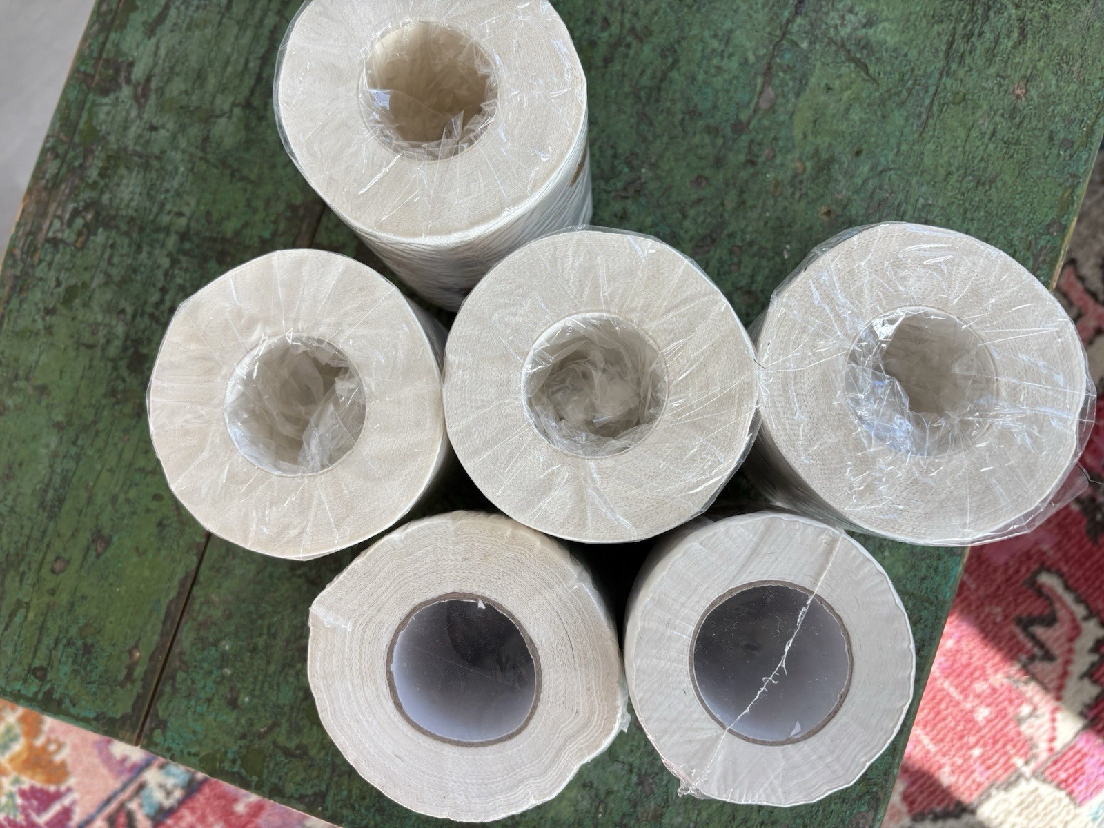 Lot 6 Cockroach Obama 100$ Bill Toilet Paper Rolls Funny Novelty Bathroom Fun