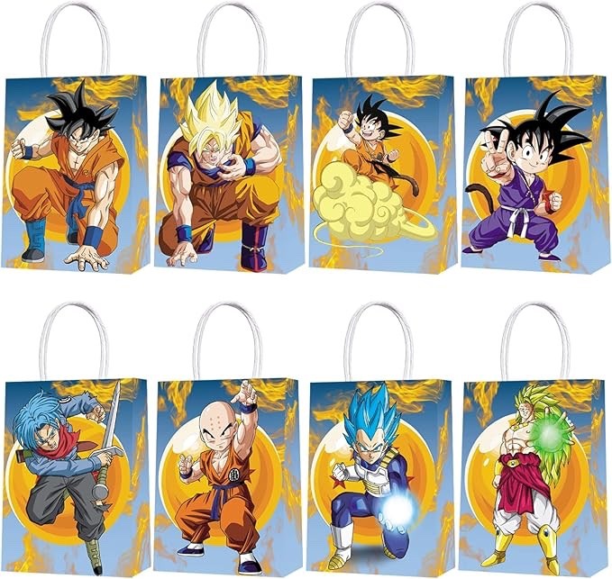 Dragon Ball z Party Supply kit With Add-ons