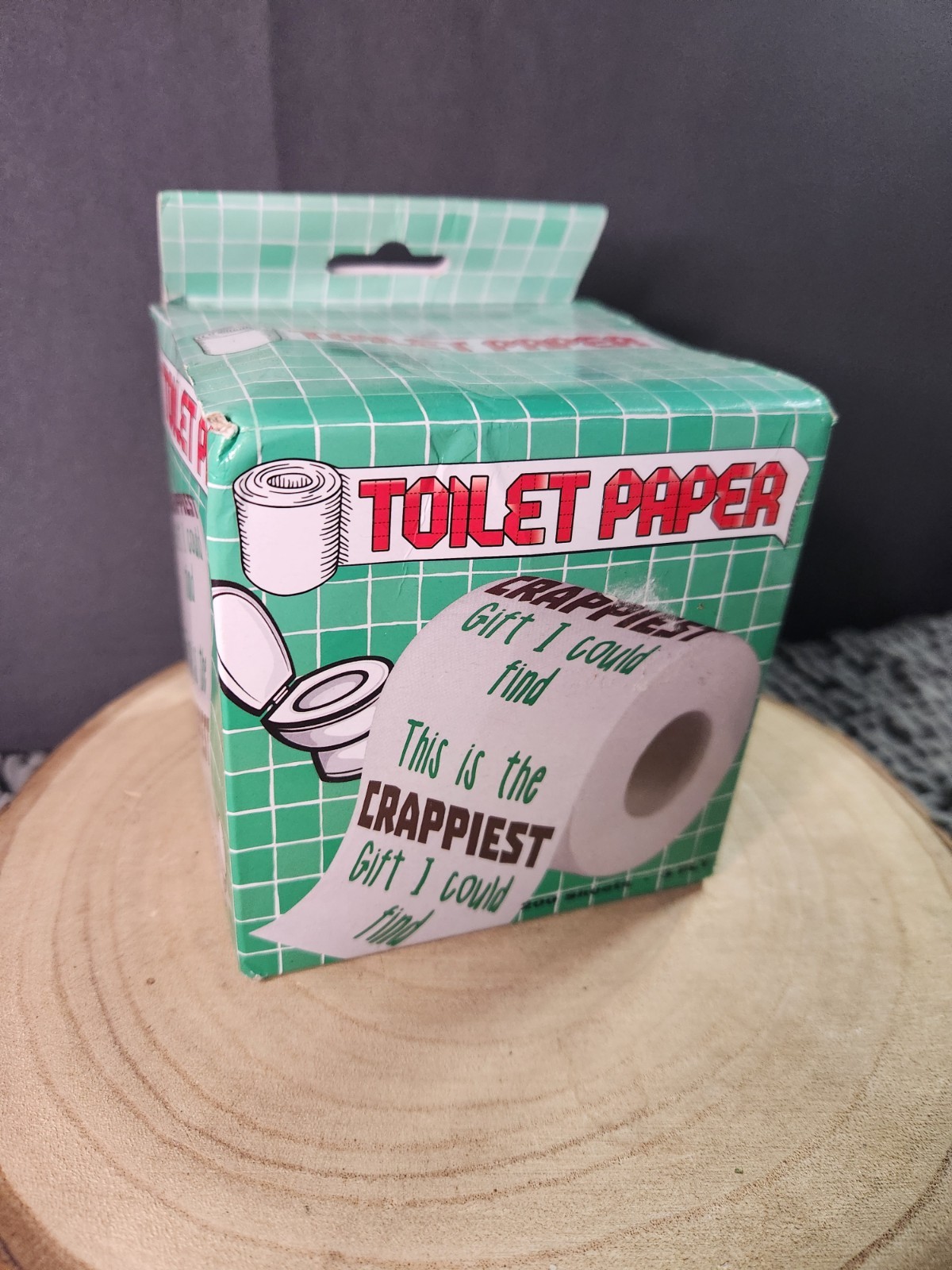 “Crappiest Gift I Could Find” Toilet Paper Bathroom Gags, Pranks, Office Gift