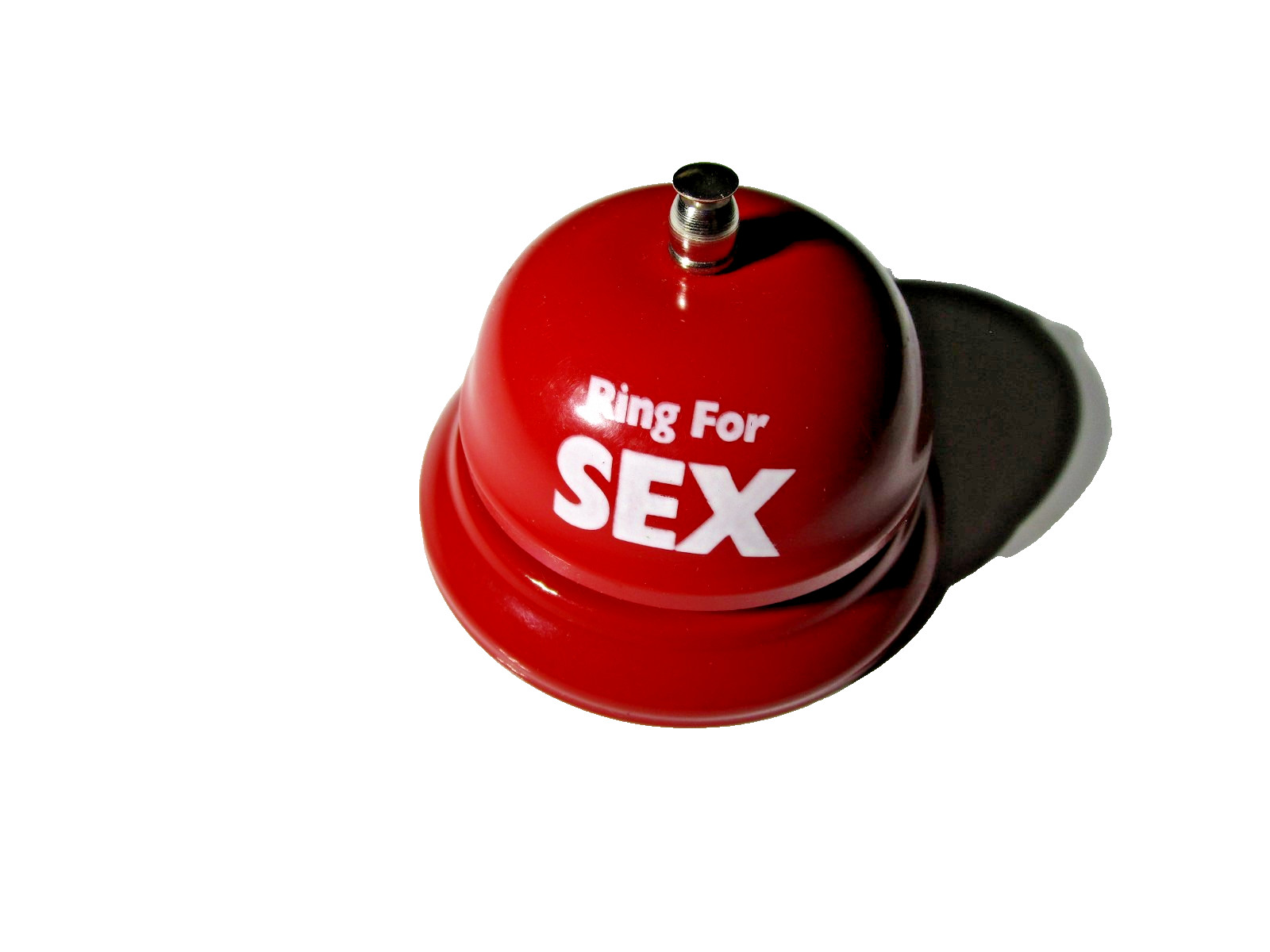 Ring The Bell For Sex Office Desk Top Bell-Novelty Adult Gag Gift