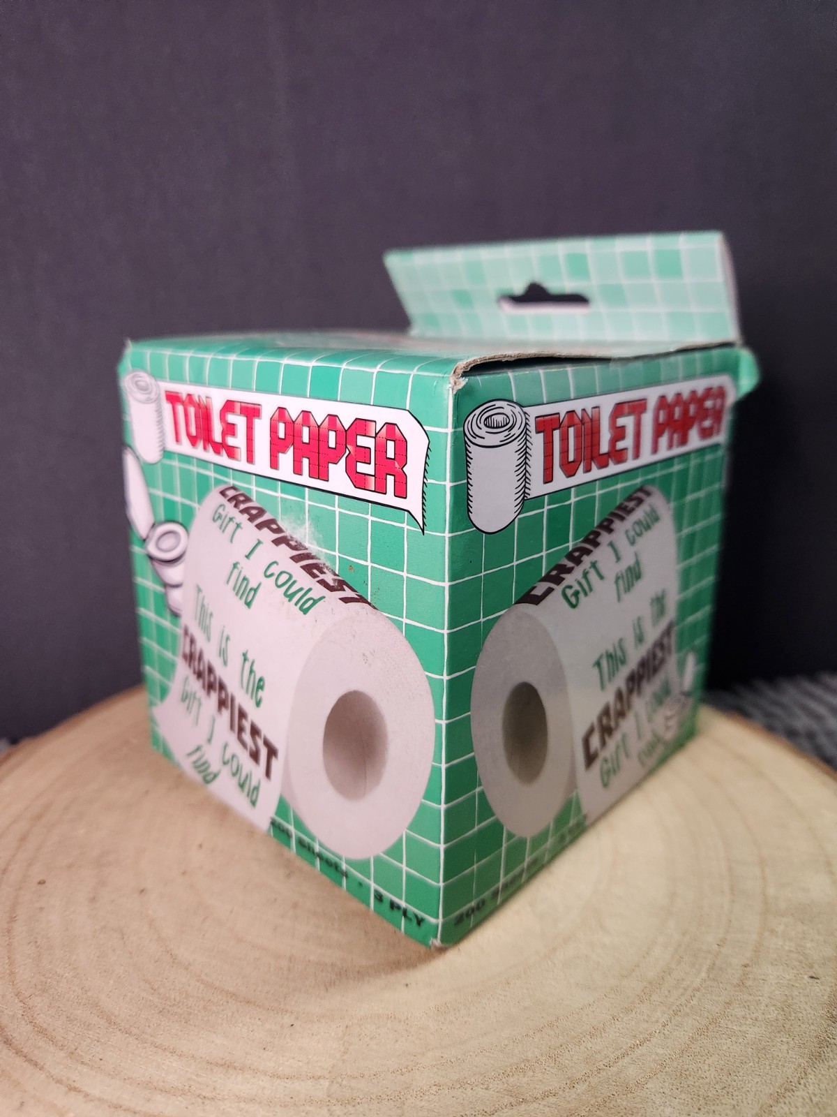 “Crappiest Gift I Could Find” Toilet Paper Bathroom Gags, Pranks, Office Gift